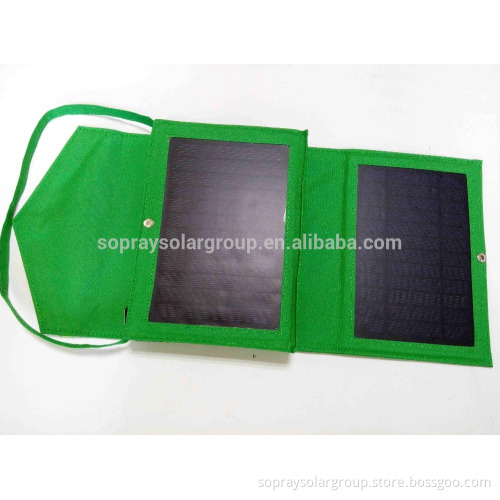3.5w folding solar power bag for women to carray